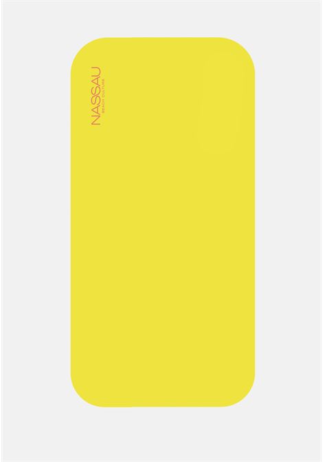 Yellow Sandwich beach towel for men and women NASSAU BEACH CULTURE | LA MIA DIETA È SALUTARE.